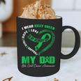 I Wear Kelly Green In My Memory Of My Dad Bile Duct Cancer Graphic Print Coffee Mug