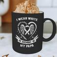I Wear In Memory Of Papa Lung Cancer Awareness Family Graphic Print Coffee Mug I Wear In Memory Of Papa Lung Cancer Awareness Family Graphic Print Coffee Mug