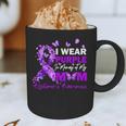 I Wear Purple In Memory Of My Mom Alzheimers Awareness Graphic Print Coffee Mug I Wear Purple In Memory Of My Mom Alzheimers Awareness Graphic Print Coffee Mug