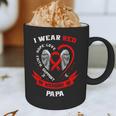 I Wear Red In Memory Of Papa Heart Disease Awareness Month Graphic Print Coffee Mug I Wear Red In Memory Of Papa Heart Disease Awareness Month Graphic Print Coffee Mug