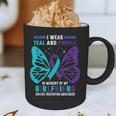 I Wear Teal And Purple In Memory Of My Girlfriend Graphic Print Coffee Mug