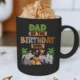 Wild Dad Of The Birthday Girl Zoo Safari Jungle Animal Graphic Print Coffee Mug