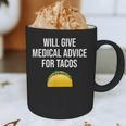 Will Give Medical Advice For Tacos Shirt Nurse Graduation MD Graphic Print Coffee Mug