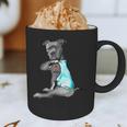 Women Dog Pitbull I Love Dad Tattoo Graphic Print Coffee Mug Women Dog Pitbull I Love Dad Tattoo Graphic Print Coffee Mug