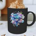 Women's Frutiger Aero Y2K Fish Graphic Print Coffee Mug