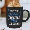 This Is What World's Greatest Dad Looks Like Father's Day Graphic Print Coffee Mug This Is What World's Greatest Dad Looks Like Father's Day Graphic Print Coffee Mug