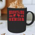 Wrestling Senior Night Wrestling Senior 2025 Graduation 7 Graphic Print Coffee Mug