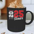 Wrestling Senior Night Wrestling Senior 2025 Graduation 75 Graphic Print Coffee Mug
