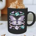 Y2K Butterfly Floppy Disk Art Digital Nostalgia Graphic Print Coffee Mug Y2K Butterfly Floppy Disk Art Digital Nostalgia Graphic Print Coffee Mug