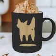 Yk2 Cat With Tomboy Tail 90s Nostalgia Downtown Indie Graphic Print Coffee Mug