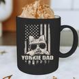 Yorkie Dad Cool Vintage Retro Proud American Graphic Print Coffee Mug