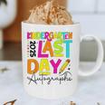 2025 Last Day Of School Autograph Kindergarten Graduation Graphic Print Coffee Mug