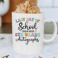 2026 Last Day Of School Autograph 8th Grade Graduation Party Graphic Print Coffee Mug