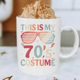 This Is My 70s Costume Vintage Style Nostalgia 1970s Retro Graphic Print Coffee Mug