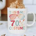 This Is My 70s Costume Vintage Style Nostalgia 1970s Retro Premium Tri-Blend Graphic Print Coffee Mug
