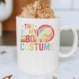 This Is My 80s Costume Vintage Style Nostalgia 1980s Retro Premium Tri-Blend Graphic Print Coffee Mug