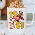 80s Vibes Mixed Tapes & Roller Skates 1981 Nostalgia Retro Graphic Print Coffee Mug 80s Vibes Mixed Tapes & Roller Skates 1981 Nostalgia Retro Graphic Print Coffee Mug