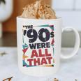 The 90s Were All That – Retro 1990s Nostalgia Tee Graphic Print Coffee Mug