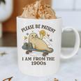90s Manatee Humor Please Patient I'm From The 1900s Graphic Print Coffee Mug