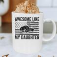 Awesome Like My Daughter Men Fathers Day Dad Graphic Print Coffee Mug