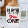 Big Brother Of The Fast One Car Racing Dad 1St Birthday Boy Graphic Print Coffee Mug