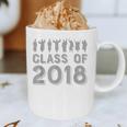 Blue & Grey Class Of 2018 Senior GraduationShirt Graphic Print Coffee Mug