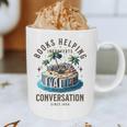 Books Helping Introvert Avoid Conversation Graphic Print Coffee Mug Books Helping Introvert Avoid Conversation Graphic Print Coffee Mug