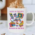 Born In The 80s Raised In The 90s Nostalgia Retro Memories Premium Tri-Blend Graphic Print Coffee Mug