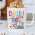 Bruh This Is My 80's Costume Nostalgia Mixtape 80s 90s Party Graphic Print Coffee Mug