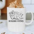 Bulldog Rolling Fatties Dog Mom Dad Owner Graphic Print Coffee Mug Bulldog Rolling Fatties Dog Mom Dad Owner Graphic Print Coffee Mug