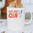 Cat Dad Club Life Is Better With Cats Father's Day 2 Sided Graphic Print Coffee Mug