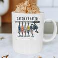 Catch Ya Later Vintage Fishing Lures Outdoor Dad Son Graphic Print Coffee Mug