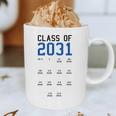 Class Of 2031 Graduation T-Shirt With Space For Handprints Graphic Print Coffee Mug