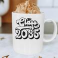 Class Of 2035 Senior Retro 2035 Grad Graduate Graduation Graphic Print Coffee Mug