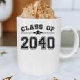 Class Of 2040 Grow With Me Graduation First Day Of School Graphic Print Coffee Mug