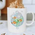 Clownfish Anemonefish Bubbles Water Frutiger Aero Y2K Style Graphic Print Coffee Mug