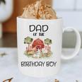 Dad Of The Birthday For Boy Barnyard Farm Animals Party Graphic Print Coffee Mug Dad Of The Birthday For Boy Barnyard Farm Animals Party Graphic Print Coffee Mug