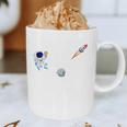 Dad Of The Birthday Boy Space Astronaut Birthday Family Graphic Print Coffee Mug