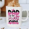 Dad Of The Birthday Girl Pink Family Birthday Girls Party Graphic Print Coffee Mug