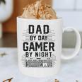 Dad By Day Gamer By Night Father's Day Gaming Graphic Print Coffee Mug