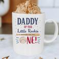 Daddy Dad First Birthday Little Rookie Baseball The Big One Graphic Print Coffee Mug