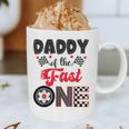 Daddy Of The Fast One Car Racing Dad 1St Birthday Boy Graphic Print Coffee Mug