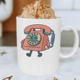 Dial It Back Retro Tech Nostalgia Vintage Premium Tri-Blend Graphic Print Coffee Mug