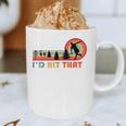 Disc Golf I'd Hit That Frisbee Golfer Retro Men Dad Graphic Print Coffee Mug Disc Golf I'd Hit That Frisbee Golfer Retro Men Dad Graphic Print Coffee Mug