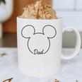 Disney Mickey And Friends Dad Mickey Art Line Pocket Logo Graphic Print Coffee Mug