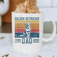 Dog Golden Dad Vintage Golden Retriever Dad Small Graphic Print Coffee Mug