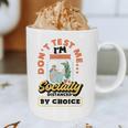 Don't Test Me Introvert's Graphic Print Coffee Mug Don't Test Me Introvert's Graphic Print Coffee Mug