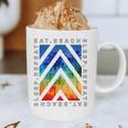 Eat Beach Sleep Repeat Summer Vacation Graduation Tees Men Women Kids Graphic Print Coffee Mug