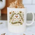 Elder Emo Club Skeleton Hands Heart Nostalgia Graphic Print Coffee Mug