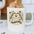 Elder Emo Club Skeleton Hands Heart Nostalgia Premium Tri-Blend Graphic Print Coffee Mug